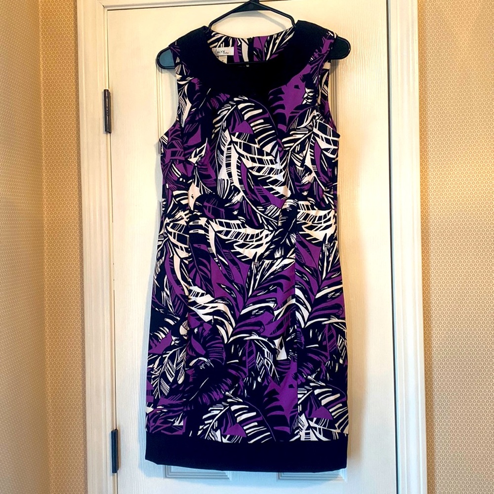 Alyx Limited size 10 dress purple/black dress